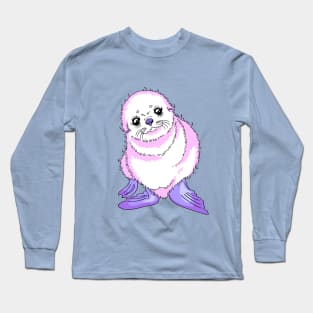 Cheerful little sea lion Long Sleeve T-Shirt